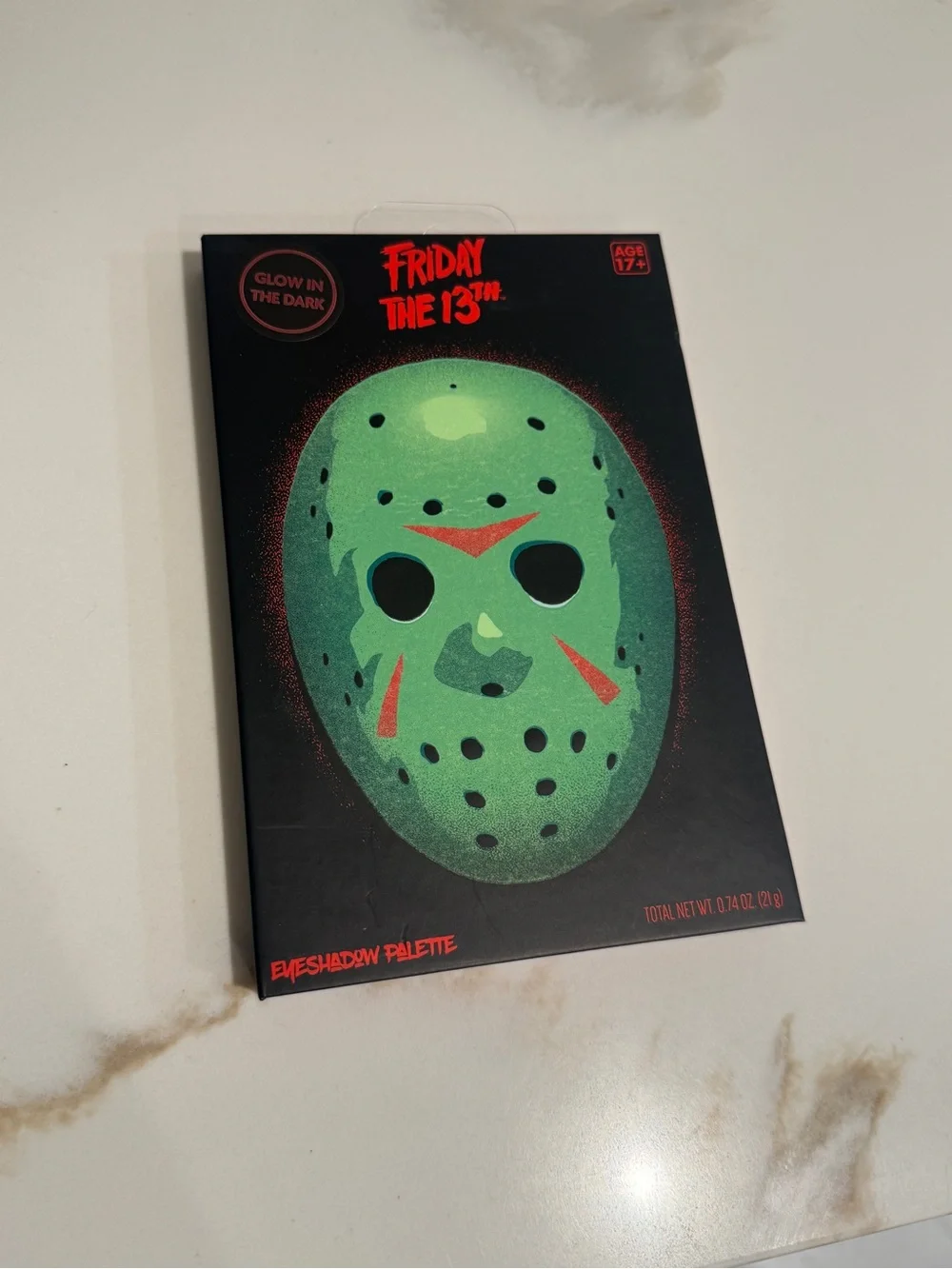 Friday the 13the makeup eyeshadow palette